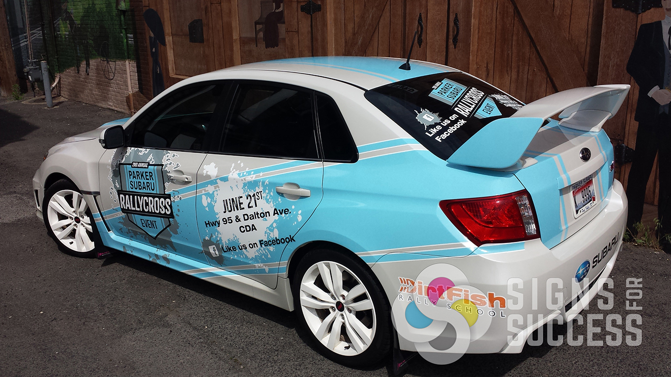 Parker Subaru Wrap