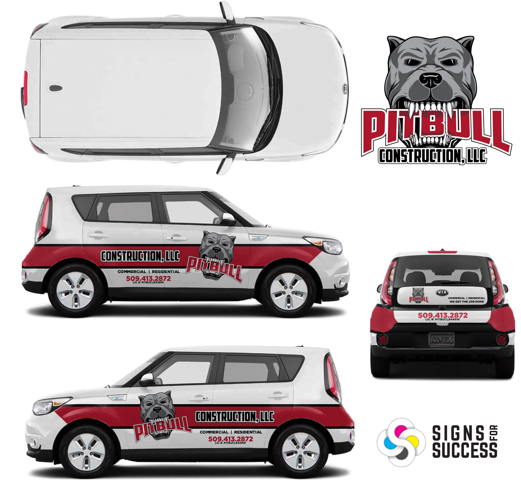 Custom Vehicle Wrap Design