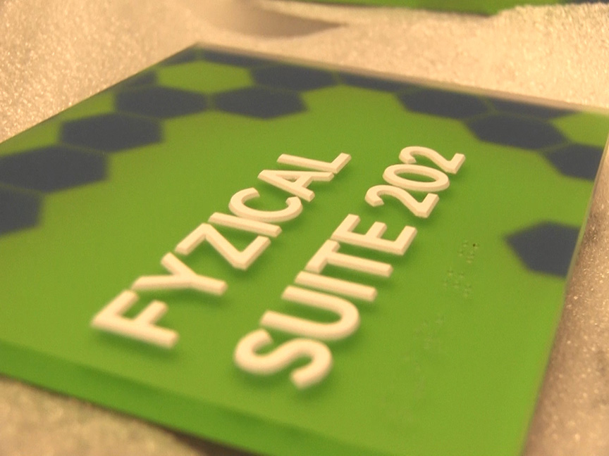 Fyzical ADA Suite Sign